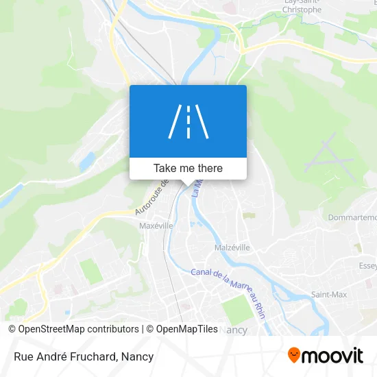 Rue André Fruchard map
