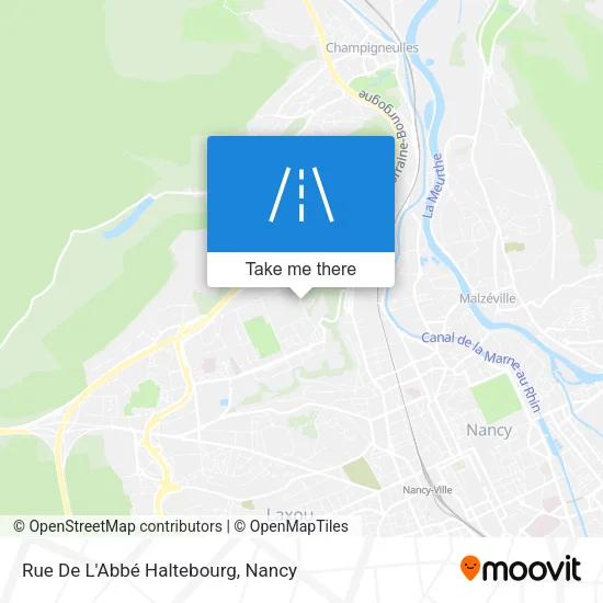 Rue De L'Abbé Haltebourg map