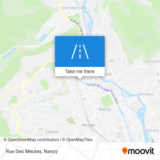 Rue Des Meutes map