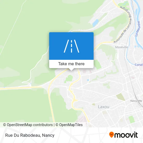 Rue Du Rabodeau map