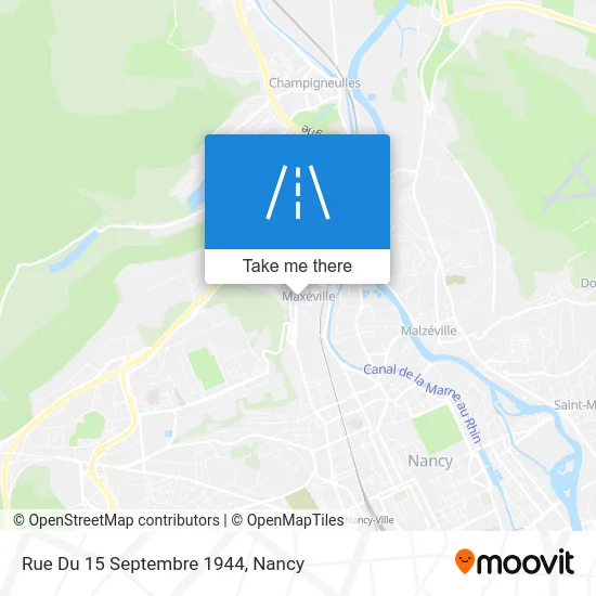 Rue Du 15 Septembre 1944 map