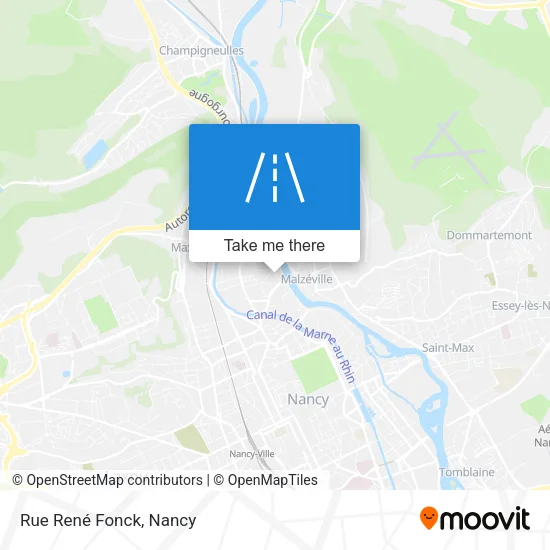 Rue René Fonck map
