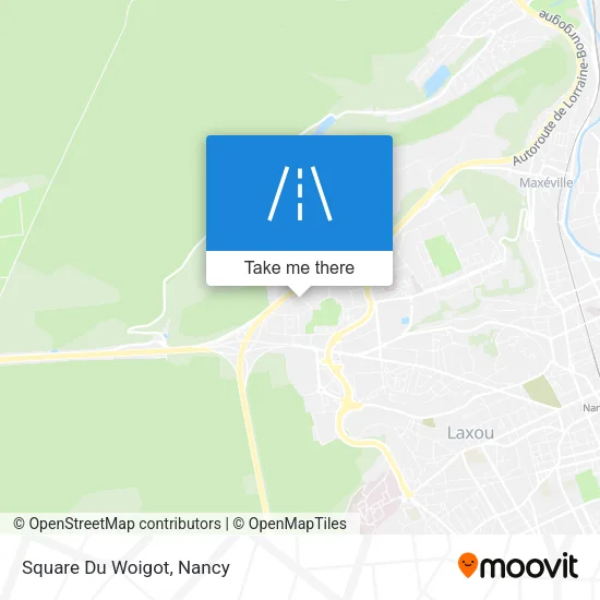 Square Du Woigot map