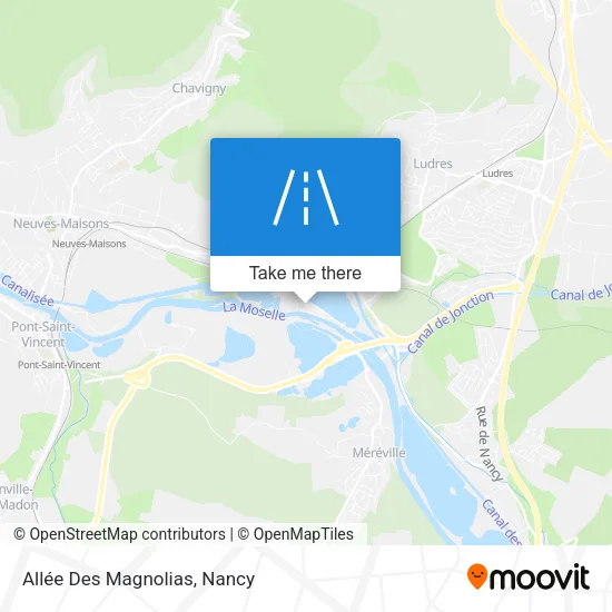 Allée Des Magnolias map