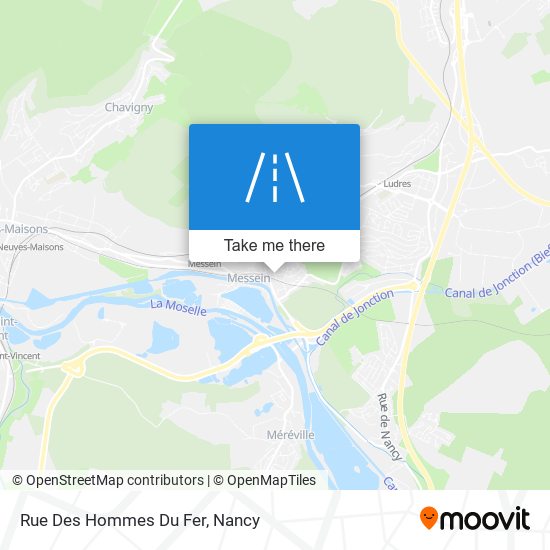 Mapa Rue Des Hommes Du Fer