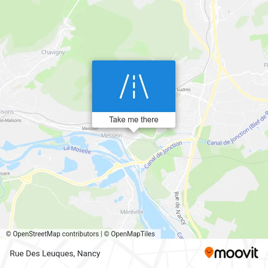 Rue Des Leuques map