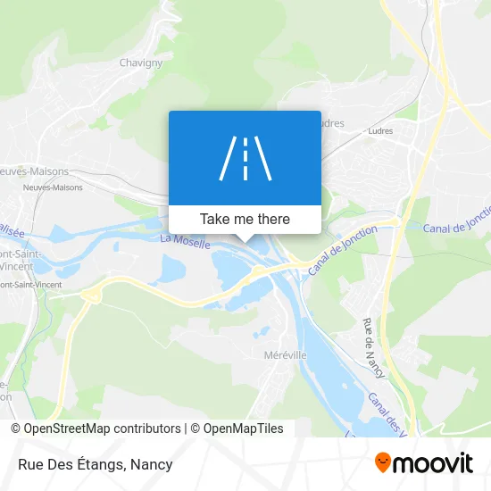Rue Des Étangs map