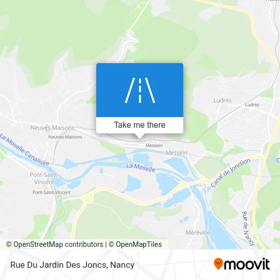 Rue Du Jardin Des Joncs map