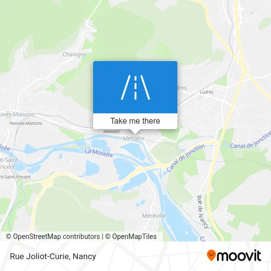 Rue Joliot-Curie map