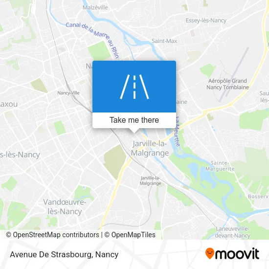 Avenue De Strasbourg map