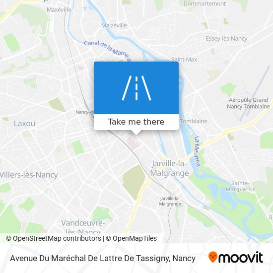 Avenue Du Maréchal De Lattre De Tassigny map