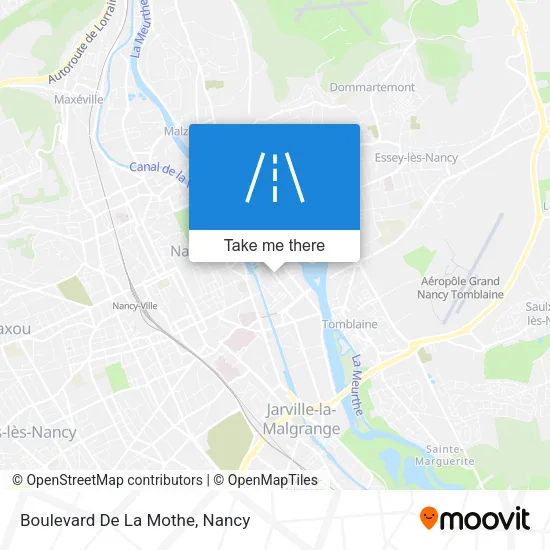 Boulevard De La Mothe map