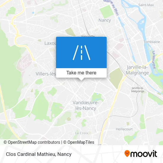 Clos Cardinal Mathieu map