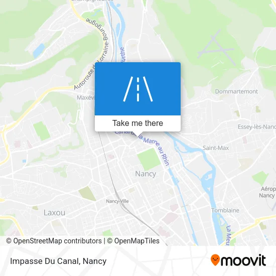 Impasse Du Canal map