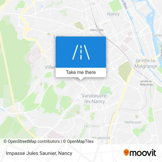 Impasse Jules Saunier map
