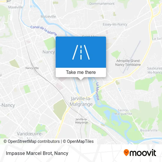 Impasse Marcel Brot map