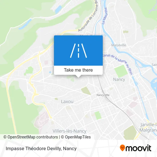 Impasse Théodore Devilly map