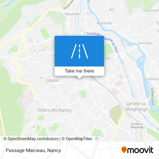 Passage Marceau map