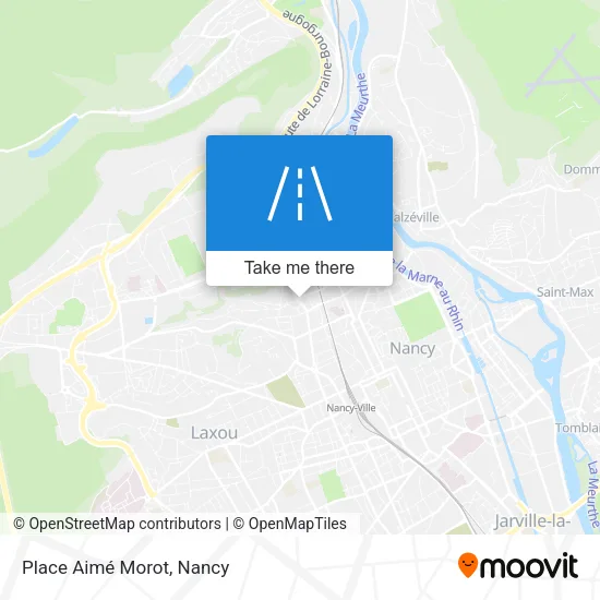 Place Aimé Morot map
