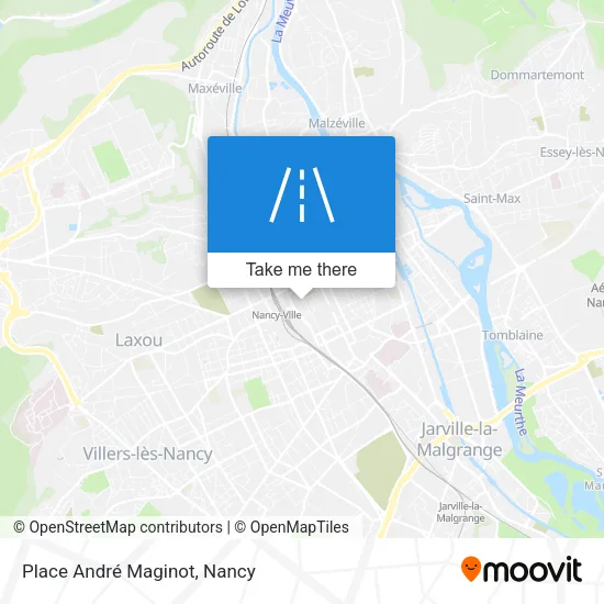 Place André Maginot map