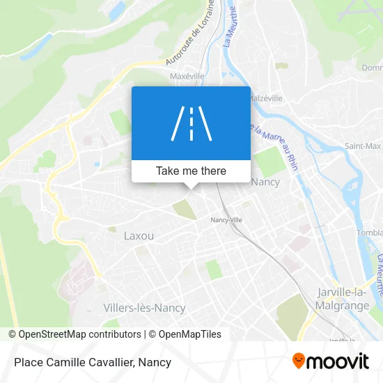 Place Camille Cavallier map