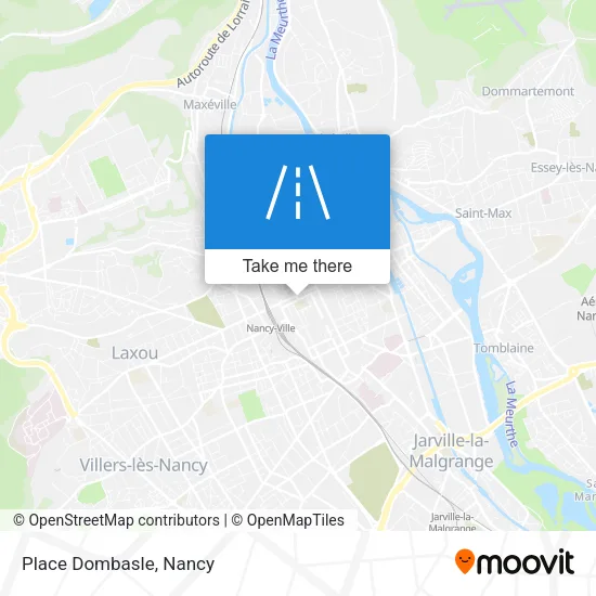 Place Dombasle map