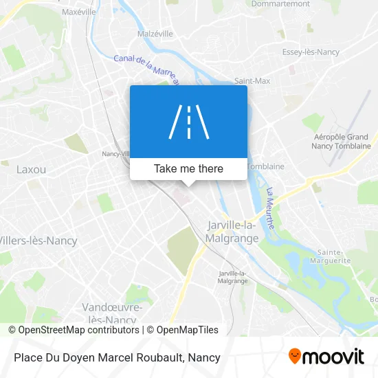 Place Du Doyen Marcel Roubault map