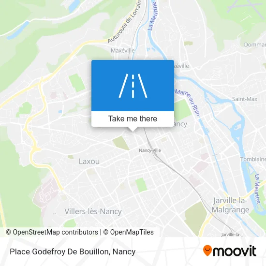 Place Godefroy De Bouillon map