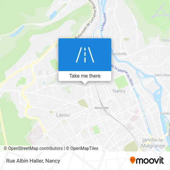 Rue Albin Haller map