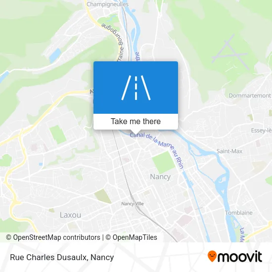 Rue Charles Dusaulx map