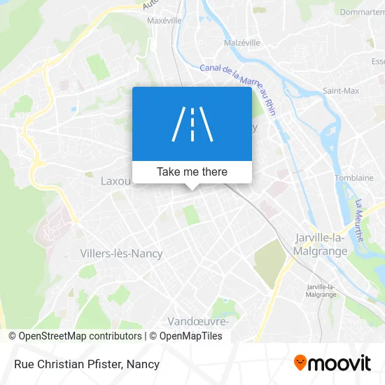 Rue Christian Pfister map