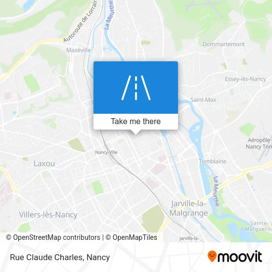 Rue Claude Charles map