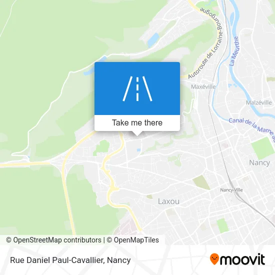 Rue Daniel Paul-Cavallier map