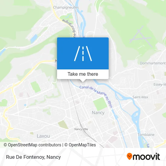 Rue De Fontenoy map