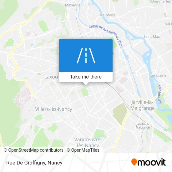 Rue De Graffigny map
