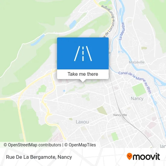 Rue De La Bergamote map