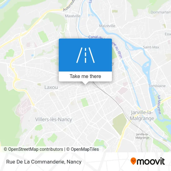 Rue De La Commanderie map