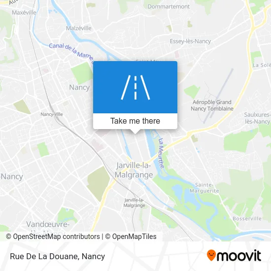 Rue De La Douane map