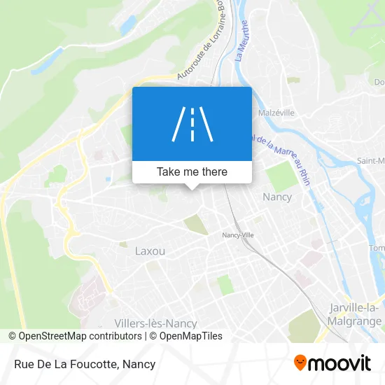 Rue De La Foucotte map