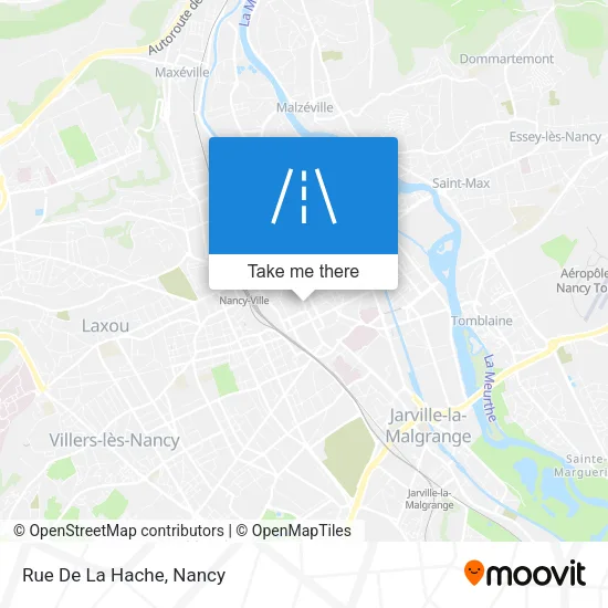 Rue De La Hache map