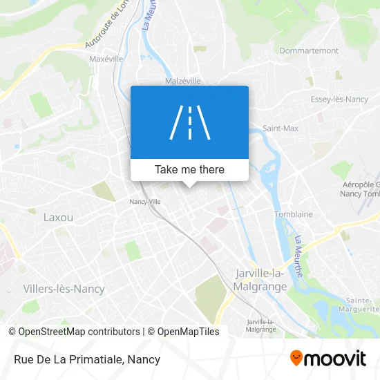 Rue De La Primatiale map