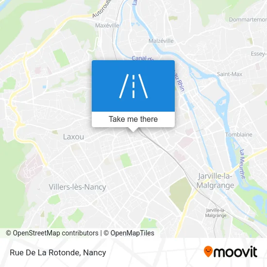 Rue De La Rotonde map