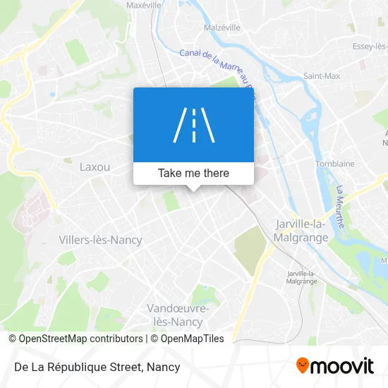 Rue De La République map