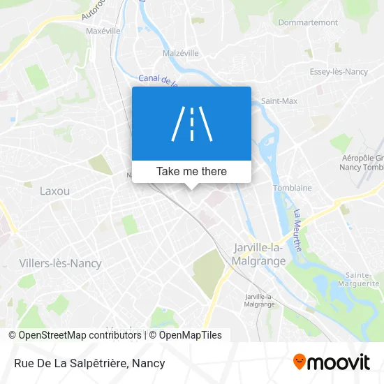 Rue De La Salpêtrière map