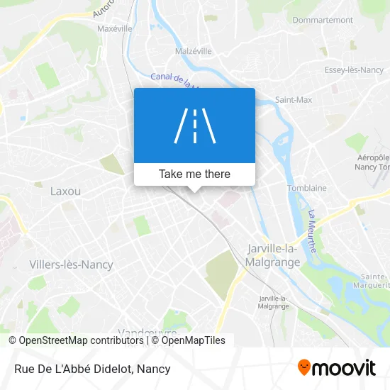 Rue De L'Abbé Didelot map