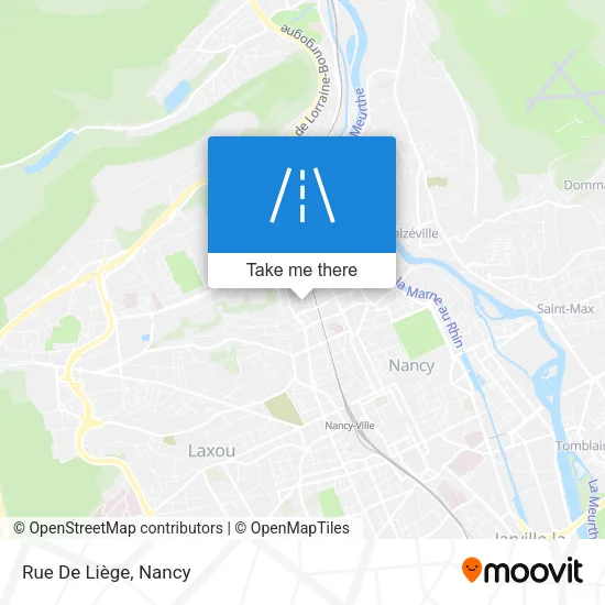Rue De Liège map