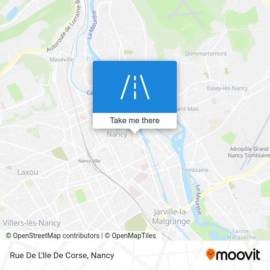 Rue De L'Ile De Corse map