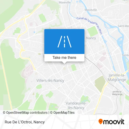 Rue De L'Octroi map