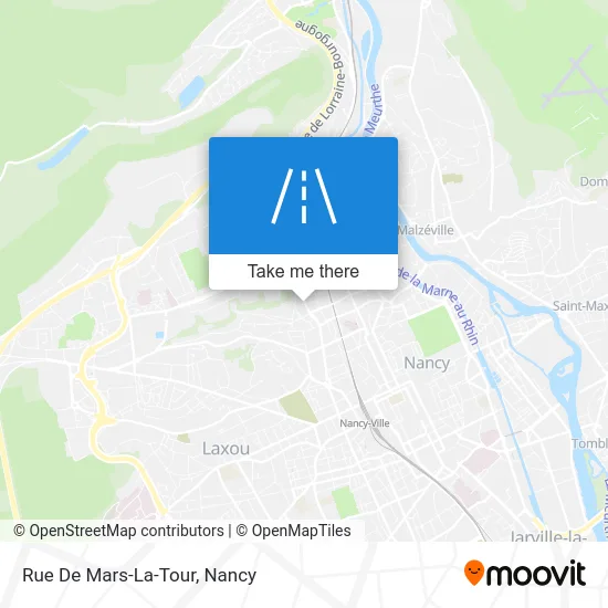 Rue De Mars-La-Tour map
