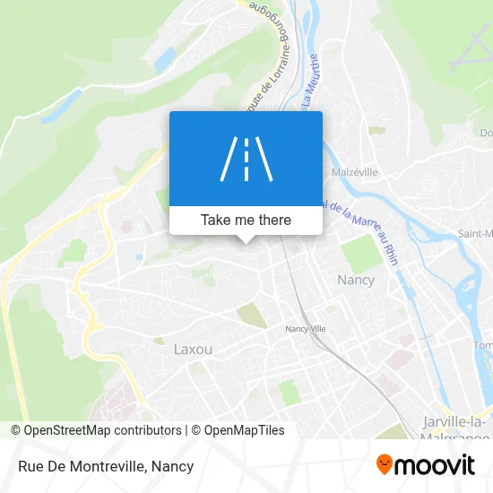Rue De Montreville map